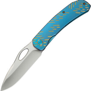 Navaja We Knife Co Ltd Inmate Framelock Blue Ti WE23096B-3