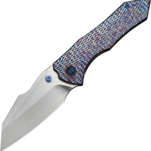 Navaja We Knife Co Ltd High-Fin XL Framelock Flame WE24010-5