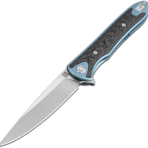Navaja Artisan Shark Framelock Blue 1707G-BU