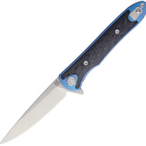 Navaja Artisan Small Shark Framelock Blue 1707GS-BU