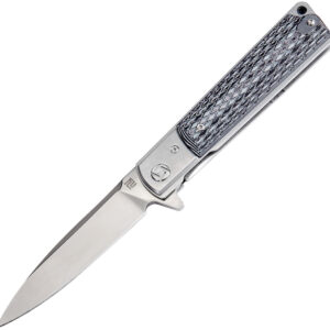 Navaja Artisan Classic Linerlock Black/White 1802P-BGC