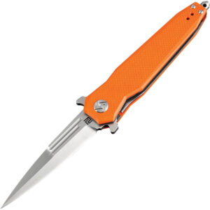 Navaja Artisan Hornet Linerlock Orange D2 1810P-OEF