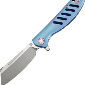 Navaja Artisan Tomahawk Framelock Blue M390 1815GS-BUM