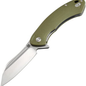 Navaja Artisan Eterno Linerlock Green D2 1818P-GNC