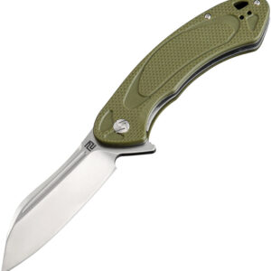 Navaja Artisan Eterno Linerlock Green D2 1818P-GNF