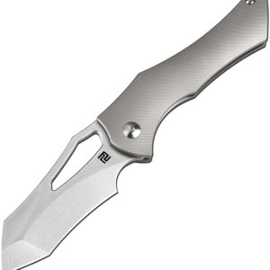 Navaja Artisan Baskin Framelock Titanium 1853G-GY