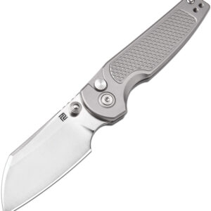 Navaja Artisan Cleo Button Lock Ti 1871GGY