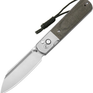 Navaja Artisan Holm Button Lock OD 1875G-ODG