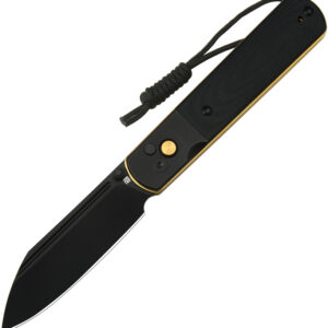 Navaja Artisan Holm Button Lock PVD 1875P-BG