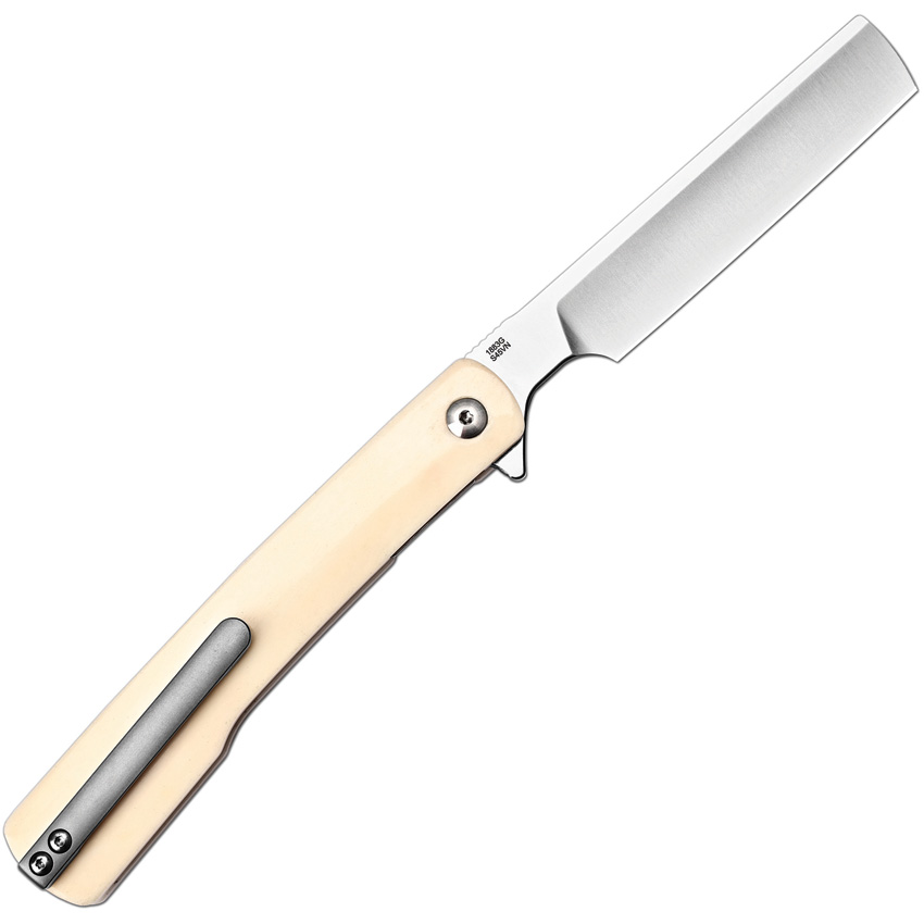 Navaja Artisan Cutlery Orthodox V2 Linerlock Bone 1883G-Bb - Image 2