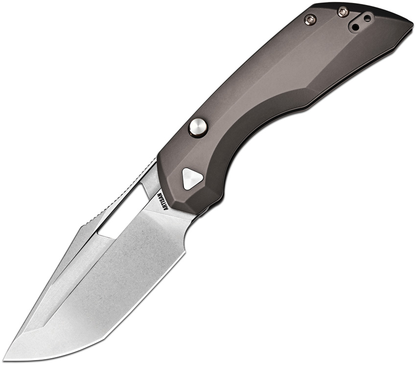 Navaja Artisan Cutlery Mousebird Linerlock Dark Gray 1889G-Dg