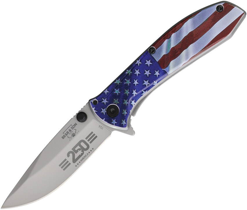 Navaja Bear & Son Framelock A/O 250Th U112Ausa