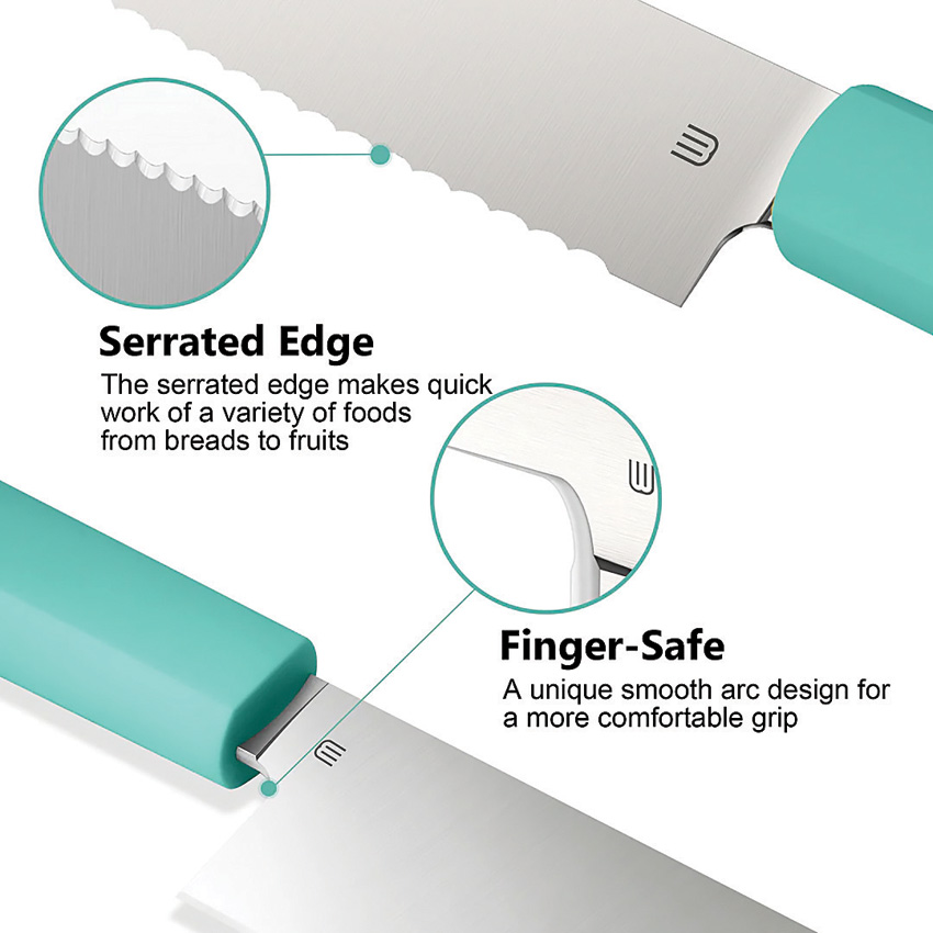 Cuchillo Butterfork Bread Knife Mint Green Bf01-Bk-Mt - Image 3