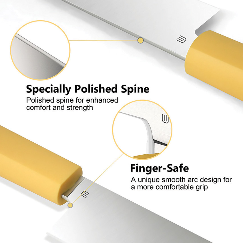 Cuchillo De Chef Butterfork Chef's Knife Yellow Bf01-Ck-Yl - Image 3