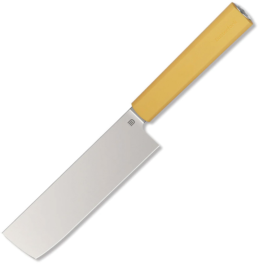 Cuchillo Butterfork Nakiri Knife Light Yellow Bf01-Nk-Yl