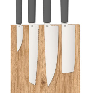 Set De Cuchillos Butterfork Modern Kitchen Set W/Stand Dg Bf01-Ws-Dg