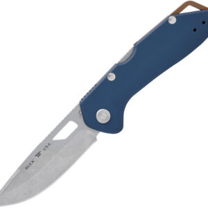 Navaja Buck Mustang Lockback Dark Blue 14396