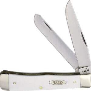 Navaja Case Cutlery Trapper Smooth White 6779