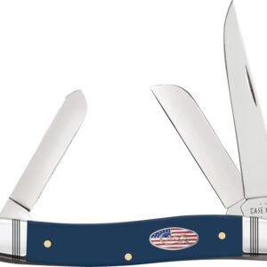 Navaja Case Cutlery Med Stockman Navy Blue 10863