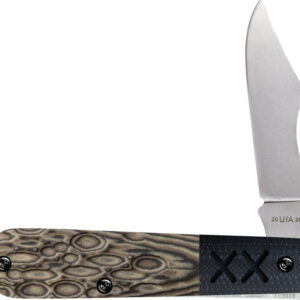 Navaja Case Cutlery Crossroads Barlow Fossil 53165