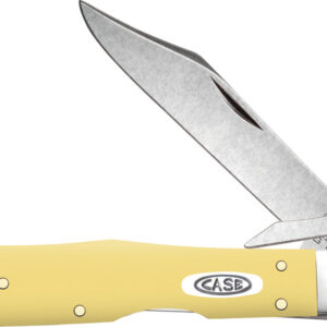Navaja Case Cutlery Cheetah Cub Yellow Synthetic 81086