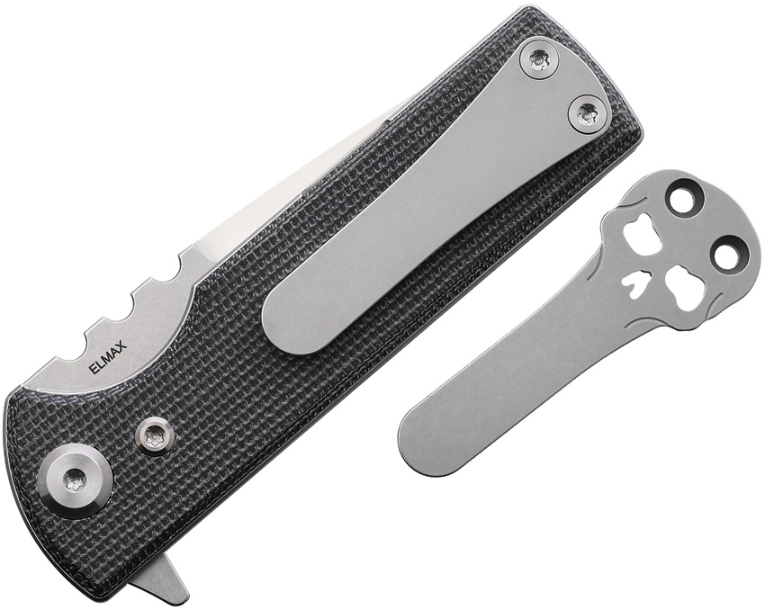 Navaja Chaves Knives T.a.k. Linerlock Sw Blk Tanto 723587142399 - Image 2