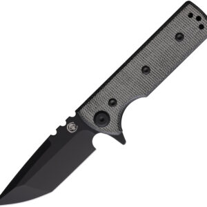 Navaja Chaves Knives T.a.k. Linerlock Pvd Blk Tanto 723587142412