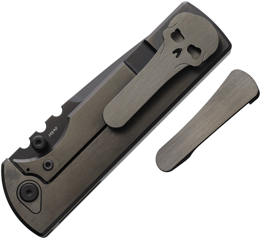 Navaja Chaves Knives Ntak 229 Framelock Blk Tan Ck-1D1-2C1A-4A1 - Image 2