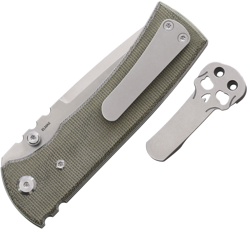 Navaja Chaves Knives Redencion 229 Linerlock Grn Ck-1A2-2B2A-1C0-2B - Image 2