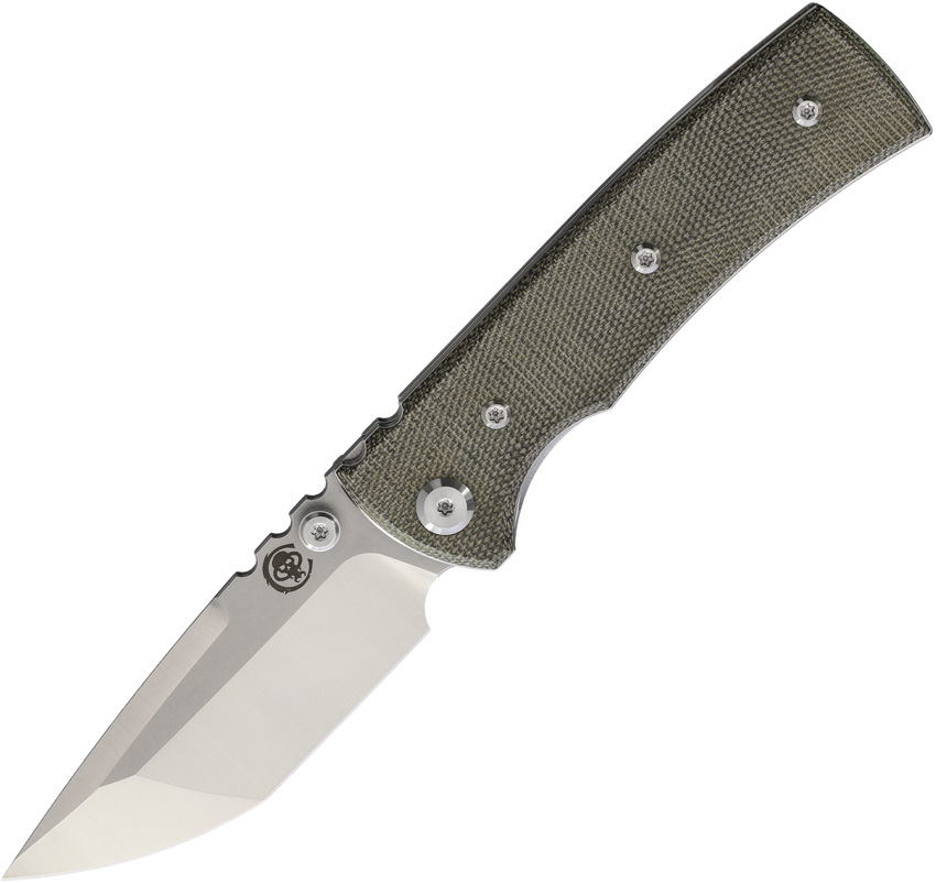 Navaja Chaves Knives Redencion Street Linerlock Grn Ck-1B2-2B2A-1C0-2B