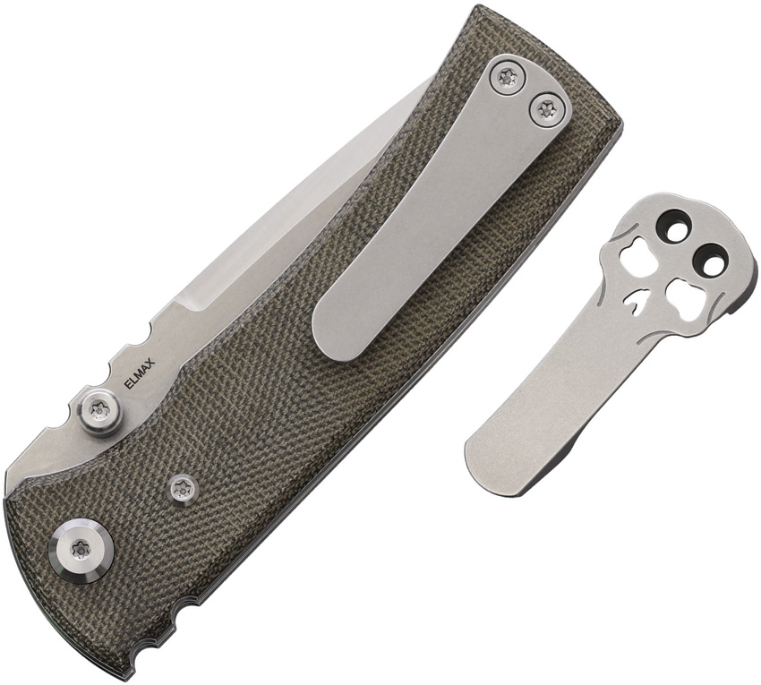 Navaja Chaves Knives Redencion Street Linerlock Grn Ck-1B2-2B2A-1C0-2B - Image 2