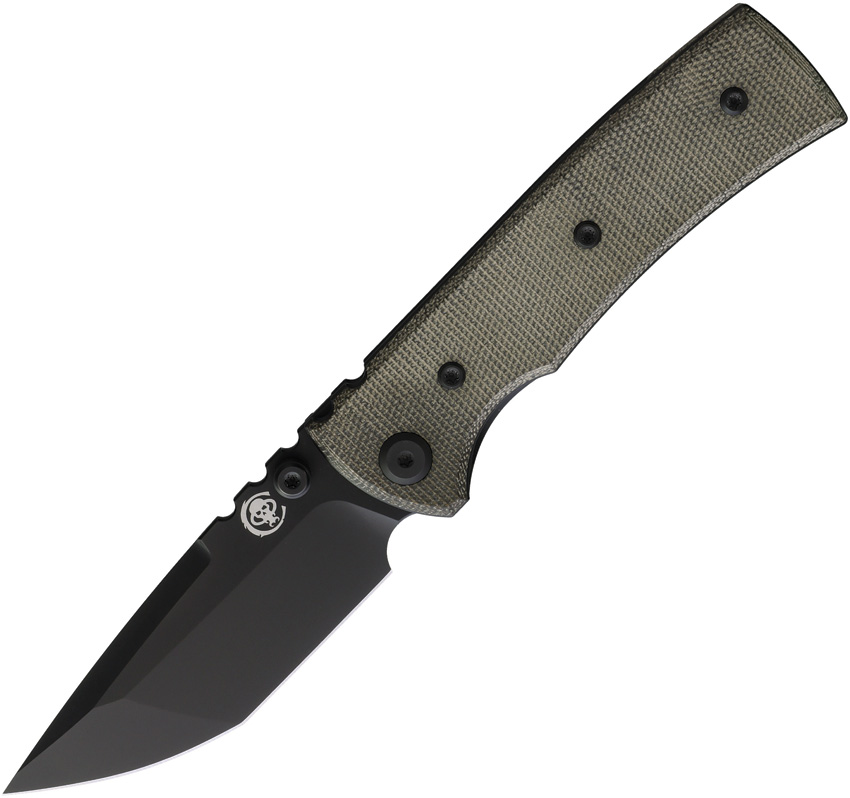 Navaja Chaves Knives Redencion Street Linerlock Grn Ck-1B2-2C2A-4C1-2B