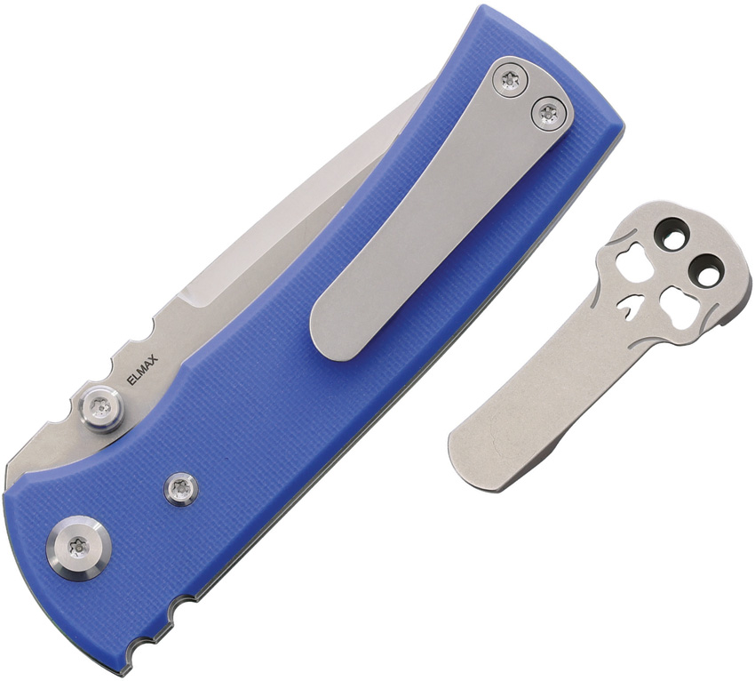 Navaja Chaves Knives Redencion Street Linerlock Blu Ck-1B2-2B2A-1C0-5F - Image 2