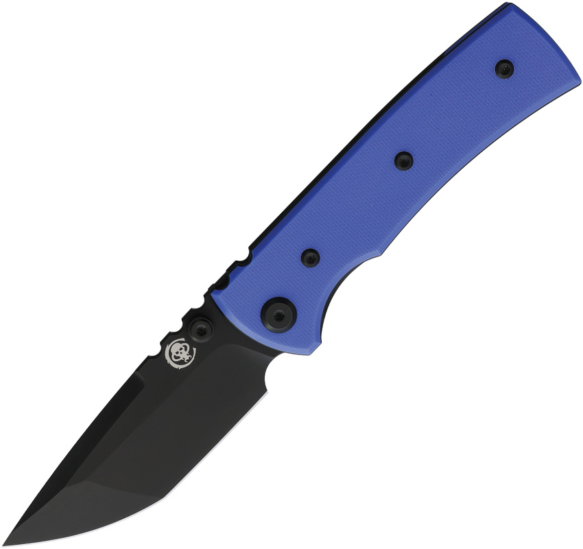 Navaja Chaves Knives Redencion Street Linerlock Blu Ck-1B2-2C2A-4C1-5F