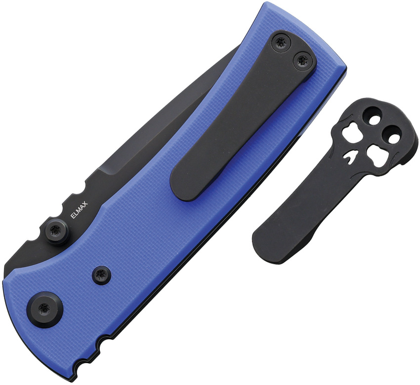 Navaja Chaves Knives Redencion Street Linerlock Blu Ck-1B2-2C2A-4C1-5F - Image 2