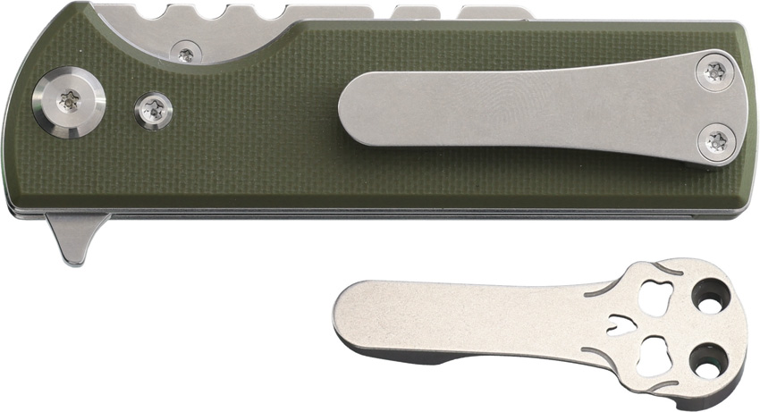 Navaja Chaves Knives C.h.u.b. Flipper Linerlock G10 Ck-7C2-5F6B-1C0-2F - Image 2