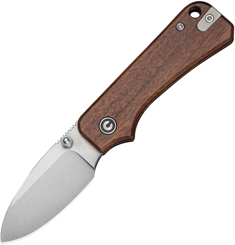 Navaja Civivi Baby Banter Slip Joint Wood C25066A-2