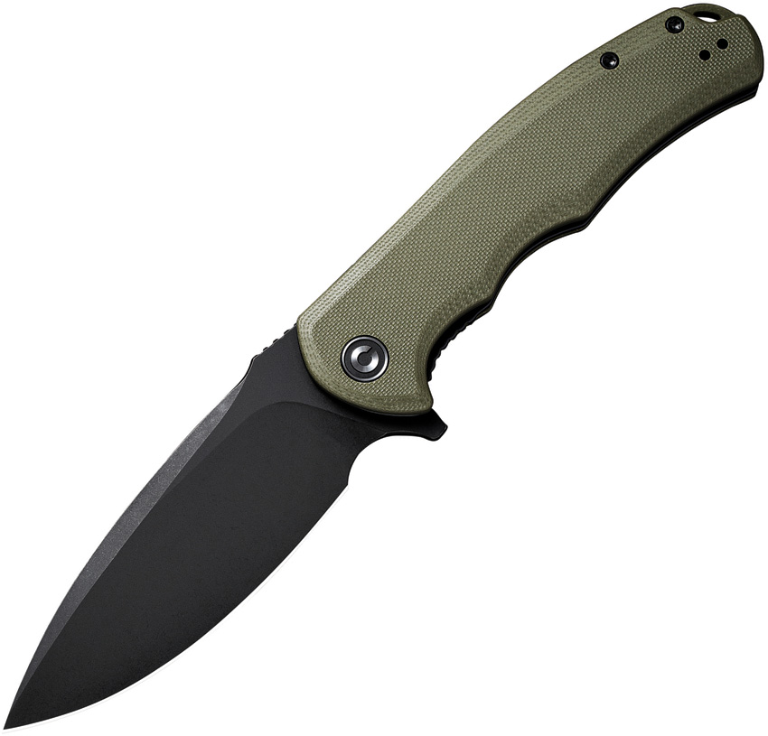 Navaja Civivi Praxis Linerlock Green G10 C803F