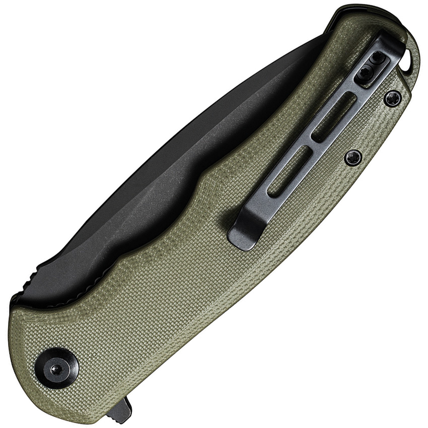 Navaja Civivi Praxis Linerlock Green G10 C803F - Image 2