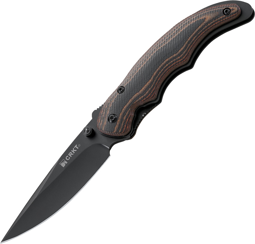 Navaja CRKT Endorser Linerlock A/O Black 1105K