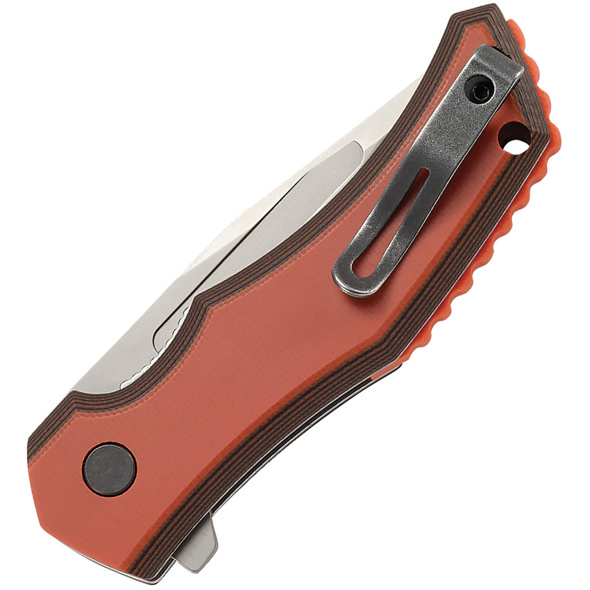 Navaja CRKT Fawkes Linerlock A/O Orange 2372 - Image 2