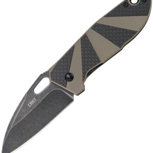 Navaja CRKT Heron Framelock Black/Tan 2440