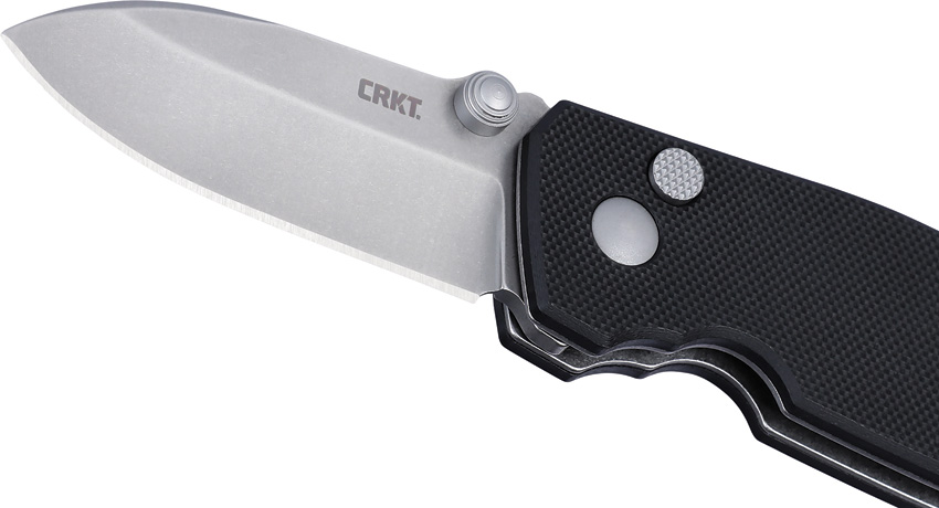 Navaja CRKT Squid Button Lock Black 2474 - Image 7