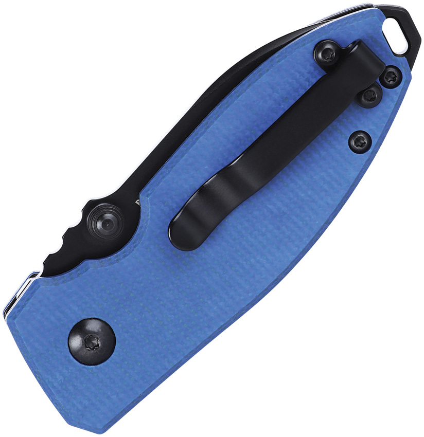 Navaja CRKT Squid Button Lock Blue 2474Bd - Image 2