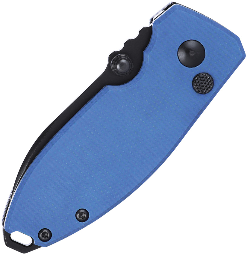 Navaja CRKT Squid Button Lock Blue 2474Bd - Image 4