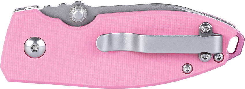 Navaja CRKT Squid Button Lock Rose 2474P - Image 2