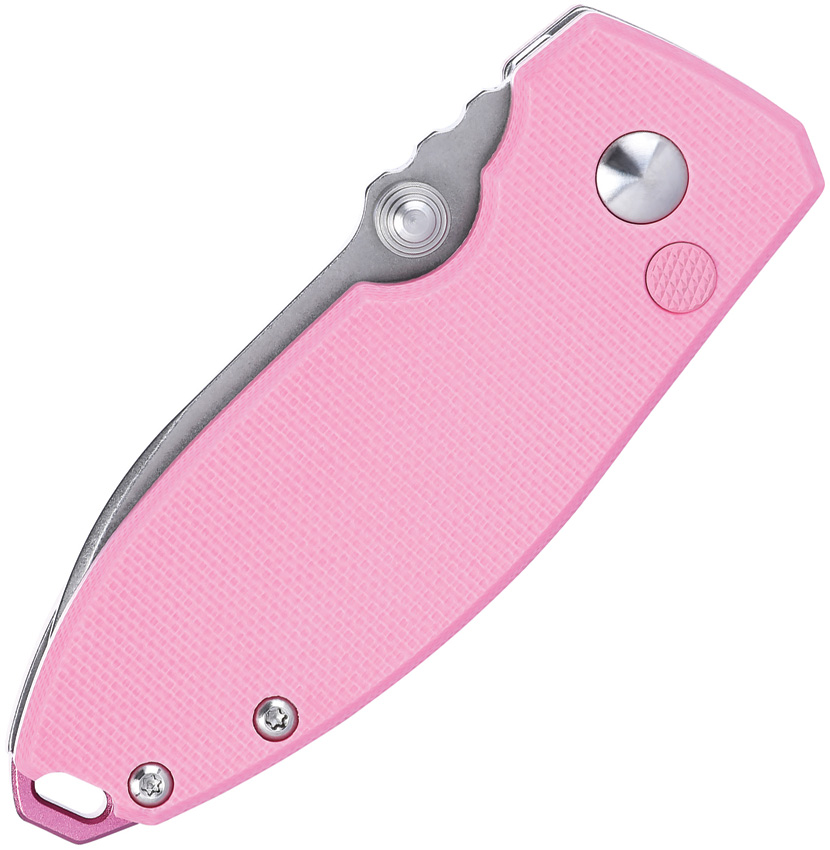 Navaja CRKT Squid Button Lock Rose 2474P - Image 4