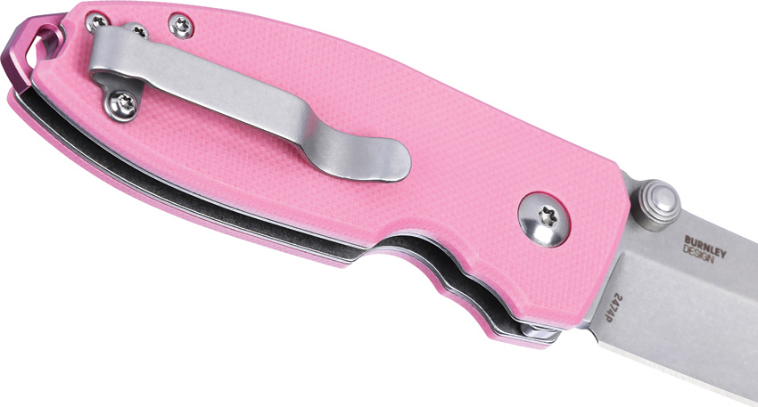 Navaja CRKT Squid Button Lock Rose 2474P - Image 6