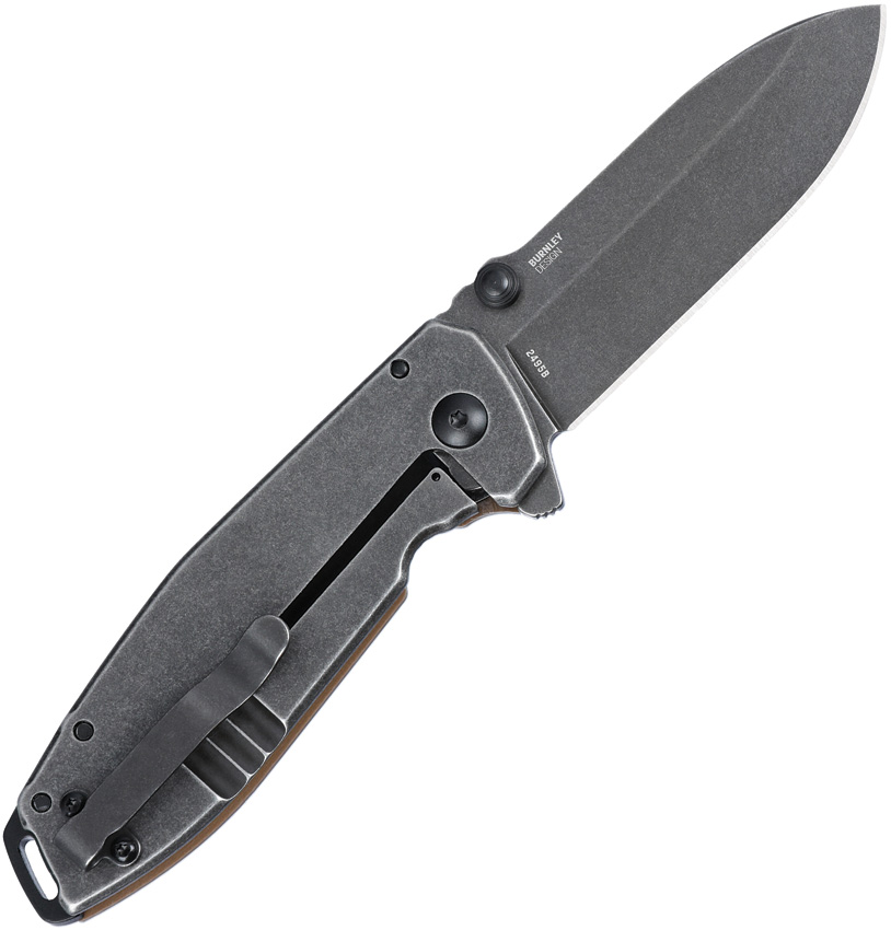 Navaja CRKT Squid Xm Framelock Brn A/O 2495B - Image 3