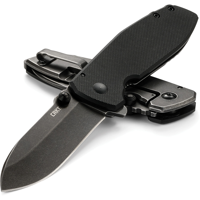 Navaja CRKT Squid Xm Framelock Black A/O 2495K - Image 3